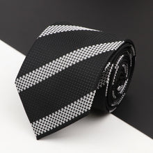 Load image into Gallery viewer, New Men&#39;s Classic Luxury Tie 8cm Striped Paisley Plaid All-Match Jacquard Necktie For Business Wedding Prom Daily Wear Accessory