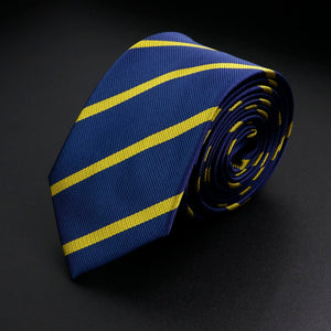 Stylish Men's Stripe Necktie College Style Red Navy Blue Green Multi-color Twill Cosplay Party Business Wedding Trendy Neck Ties