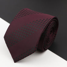 Load image into Gallery viewer, New Men&#39;s Classic Luxury Tie 8cm Striped Paisley Plaid All-Match Jacquard Necktie For Business Wedding Prom Daily Wear Accessory