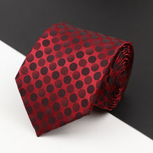 Load image into Gallery viewer, New Men&#39;s Classic Luxury Tie 8cm Striped Paisley Plaid All-Match Jacquard Necktie For Business Wedding Prom Daily Wear Accessory