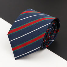 Load image into Gallery viewer, New Men&#39;s Classic Luxury Tie 8cm Striped Paisley Plaid All-Match Jacquard Necktie For Business Wedding Prom Daily Wear Accessory