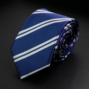 Stylish Men's Stripe Necktie College Style Red Navy Blue Green Multi-color Twill Cosplay Party Business Wedding Trendy Neck Ties