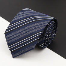 Load image into Gallery viewer, New Men&#39;s Classic Luxury Tie 8cm Striped Paisley Plaid All-Match Jacquard Necktie For Business Wedding Prom Daily Wear Accessory