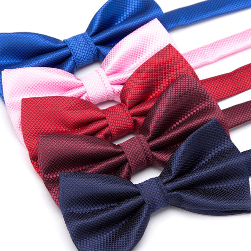 Men Ties Fashion Butterfly Party Wedding Bow Tie for Boys Girls Candy Solid Color Bowknot Wholesale Accessories Bow tie