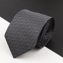 Load image into Gallery viewer, New Men&#39;s Classic Luxury Tie 8cm Striped Paisley Plaid All-Match Jacquard Necktie For Business Wedding Prom Daily Wear Accessory