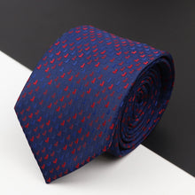 Load image into Gallery viewer, New Men&#39;s Classic Luxury Tie 8cm Striped Paisley Plaid All-Match Jacquard Necktie For Business Wedding Prom Daily Wear Accessory