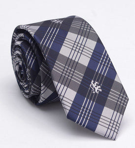 Men Tie Jacquard Skinny Ties for Men Wedding Dress Necktie Fashion Plaid Cravate Business Slim Neck Tie Gift Shirt Accessories