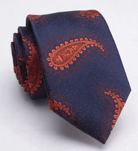 Load image into Gallery viewer, Men Tie Jacquard Skinny Ties for Men Wedding Dress Necktie Fashion Plaid Cravate Business Slim Neck Tie Gift Shirt Accessories
