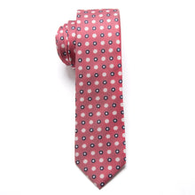 Load image into Gallery viewer, Mens Ties Fashion Jacquard Skinny Tie for Men Wedding Formal Dress Necktie Plaid Cravate Business Neck Tie Gift Accessories