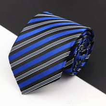 Load image into Gallery viewer, New Men&#39;s Classic Luxury Tie 8cm Striped Paisley Plaid All-Match Jacquard Necktie For Business Wedding Prom Daily Wear Accessory