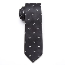 Load image into Gallery viewer, Mens Ties Fashion Jacquard Skinny Tie for Men Wedding Formal Dress Necktie Plaid Cravate Business Neck Tie Gift Accessories