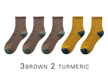 Load image into Gallery viewer, 2020 New Japanese Harajuku Socks Autumn Winter Warm Men&#39;s Socks Thicke Terry Breathable High Quality Casual Business Socks Male