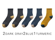 Load image into Gallery viewer, 2020 New Japanese Harajuku Socks Autumn Winter Warm Men&#39;s Socks Thicke Terry Breathable High Quality Casual Business Socks Male