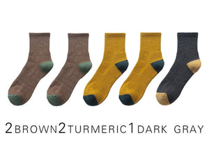 2020 New Japanese Harajuku Socks Autumn Winter Warm Men's Socks Thicke Terry Breathable High Quality Casual Business Socks Male